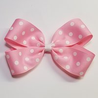 5" Pink Polka Dot 