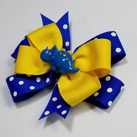 3.5" Dinosaur Polka Dot 