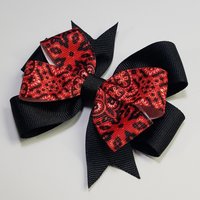 3.5" Bandana Red Black