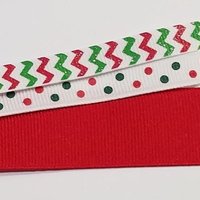 Christmas Glitter TODDLER Ponytail Streamer on Toddler Size Hair Tie
