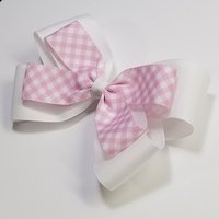 5" Pink Gingham 