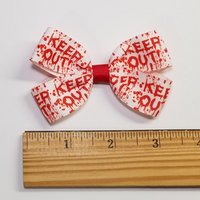3" Keep Out Blood Splatter