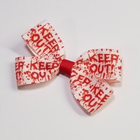 3" Keep Out Blood Splatter