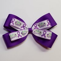 5" Epilepsy Purple Awareness