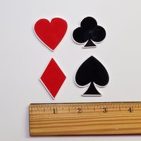 3.5" Playing Card Suits
