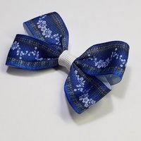 3" Denim Blue Jean and Lace 