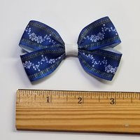 3" Denim Blue Jean and Lace 