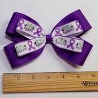 5" Epilepsy Purple Awareness