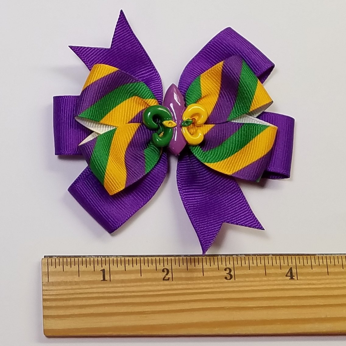 3.5" Mardi Gras Stripe