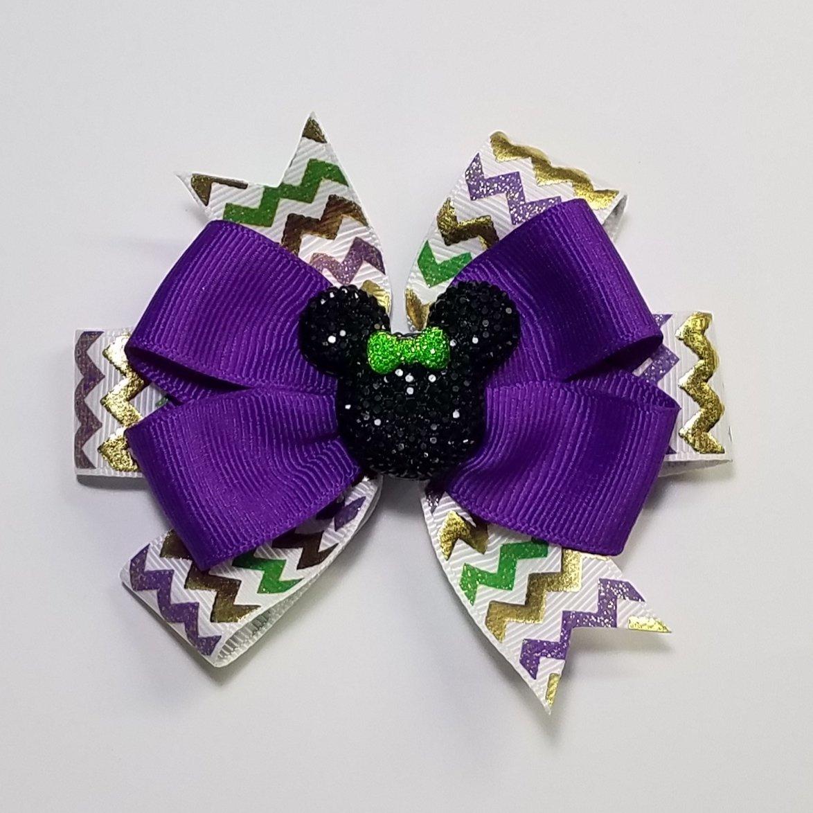 3.5" Mardi Gras Chevron