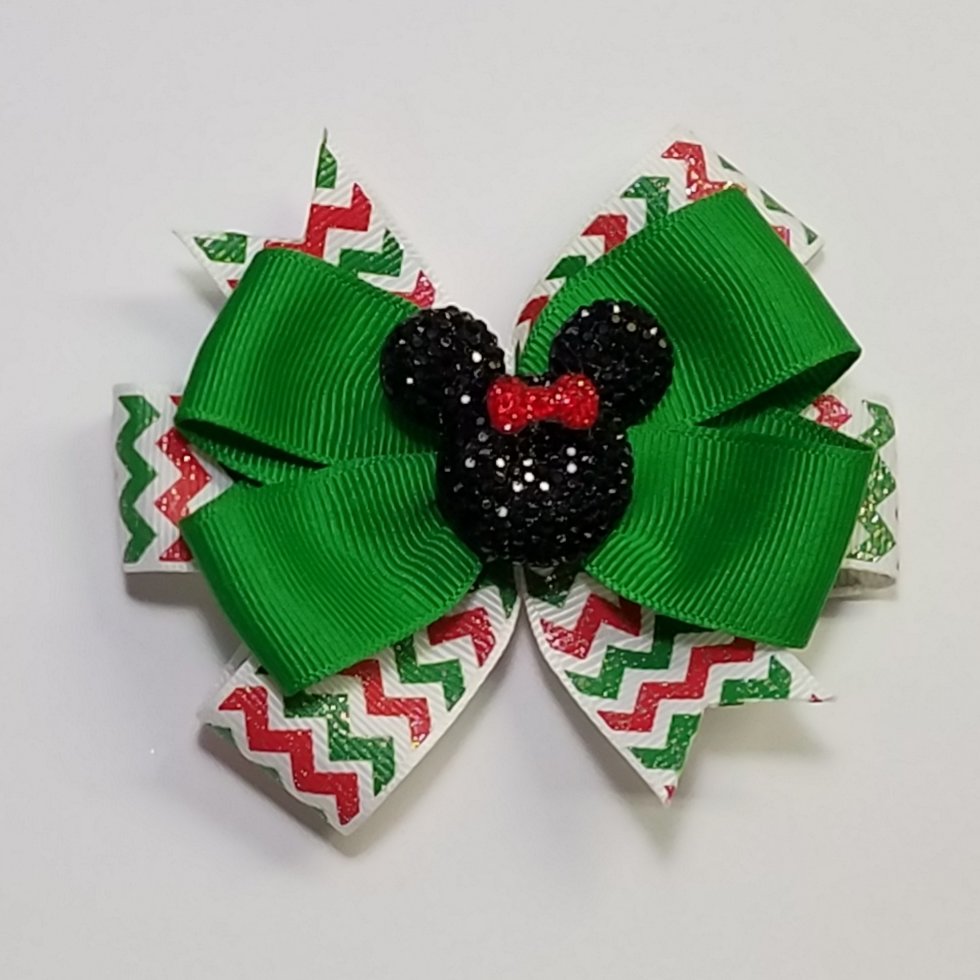 3.5" Christmas Chevron