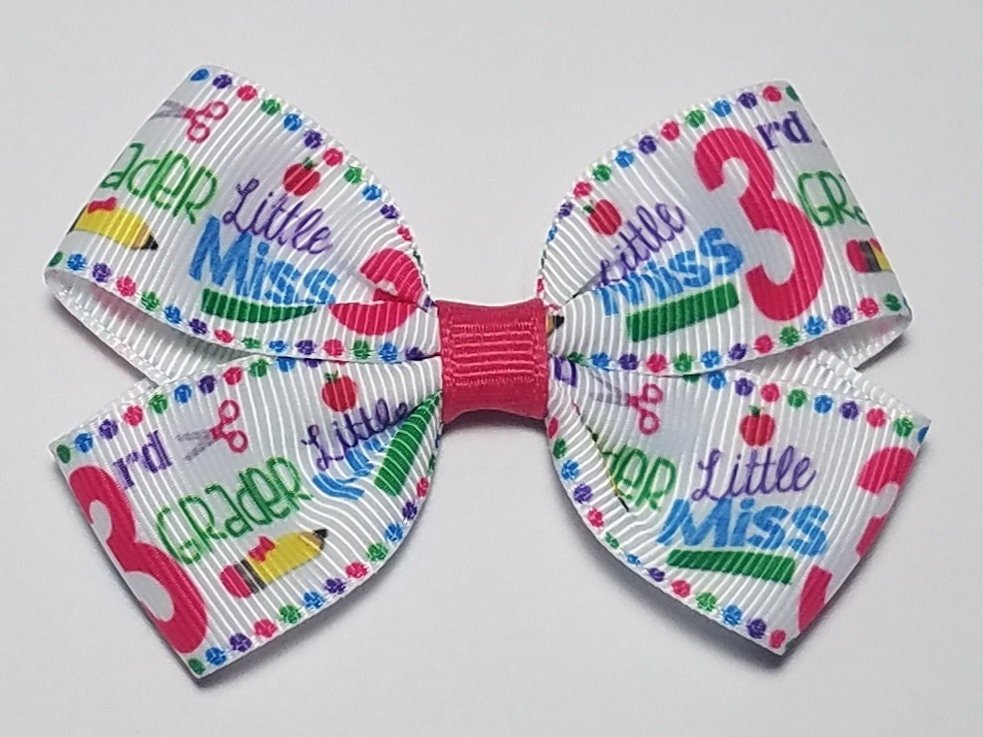 3" Little Miss 3rd Grade 