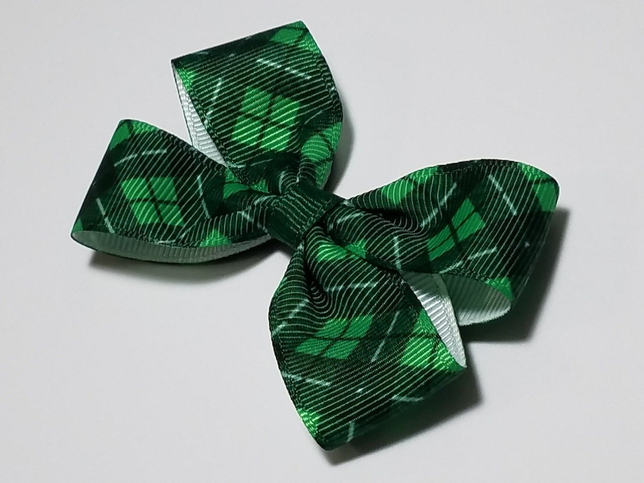 3" Green Plaid 