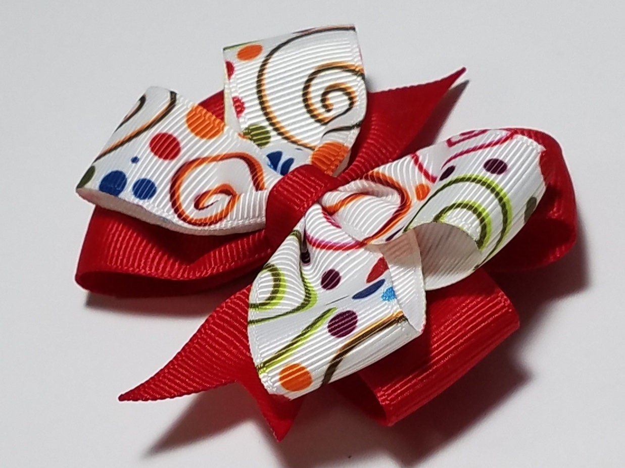 3.5" Rainbow Swirls 