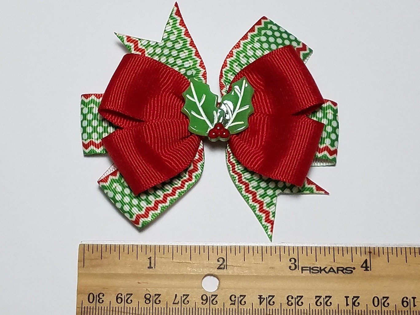 3.5" Holly Leaf 