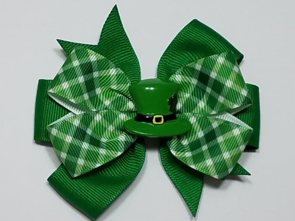 3.5" St. Patrick Day Plaid 