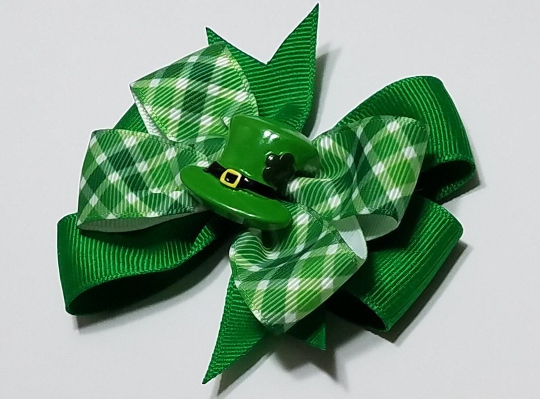 3.5" St. Patrick Day Plaid 