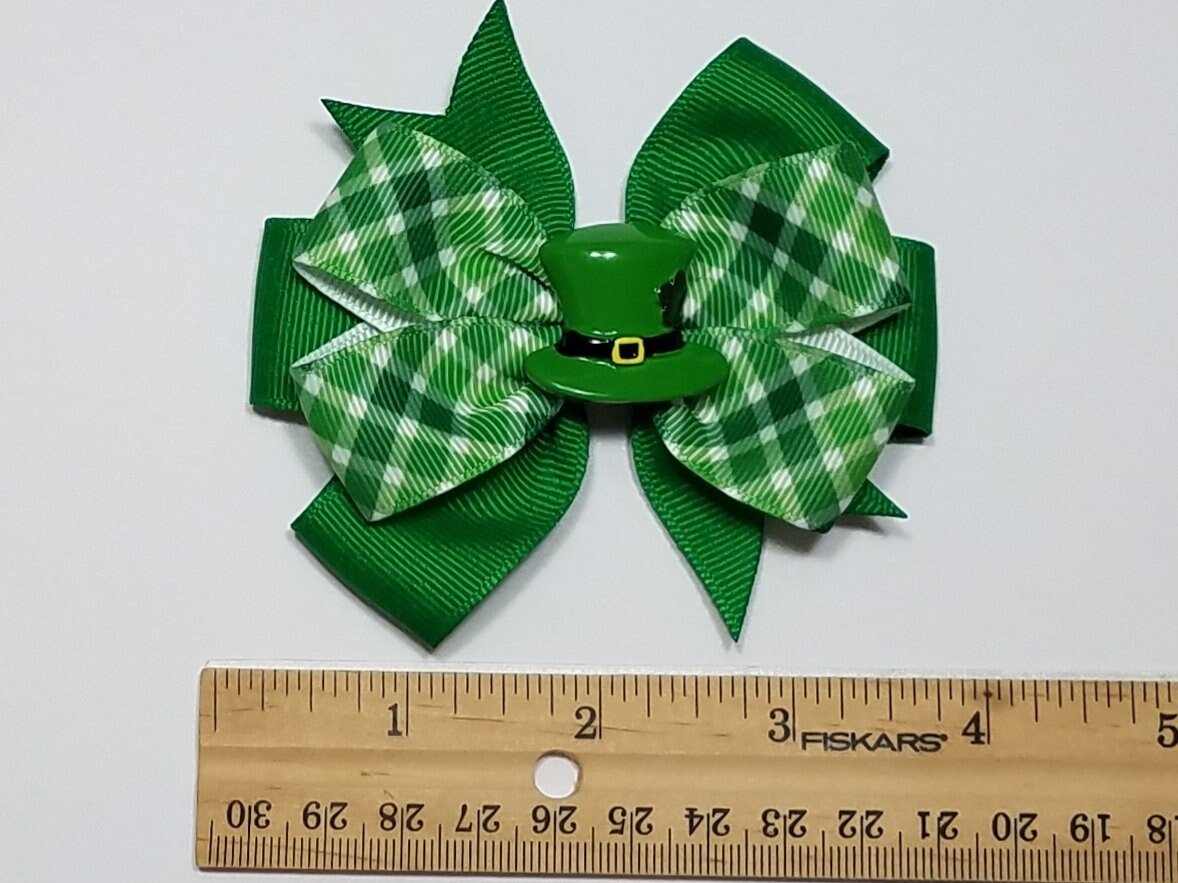 3.5" St. Patrick Day Plaid 