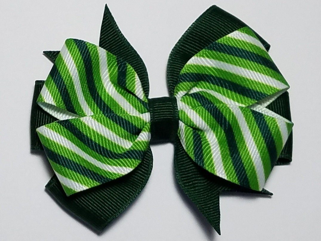 3.5" Green Stripe 