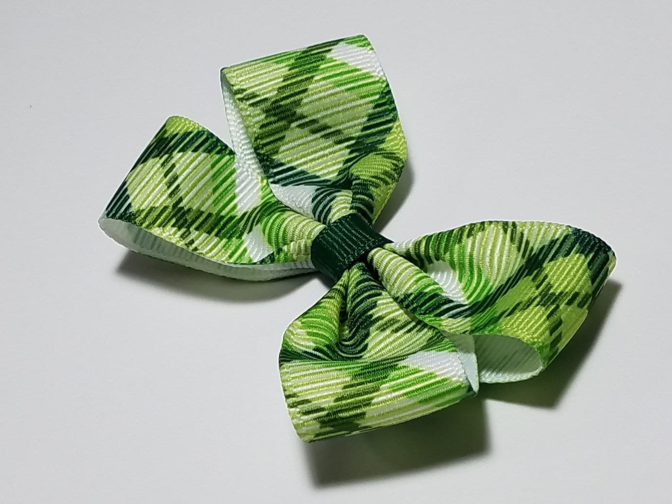 3" Green Plaid 