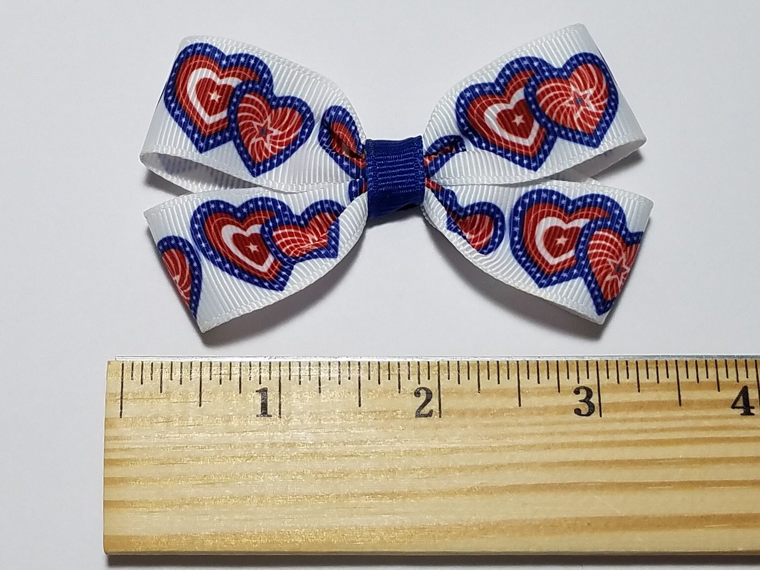 3" Patriotic Hearts 