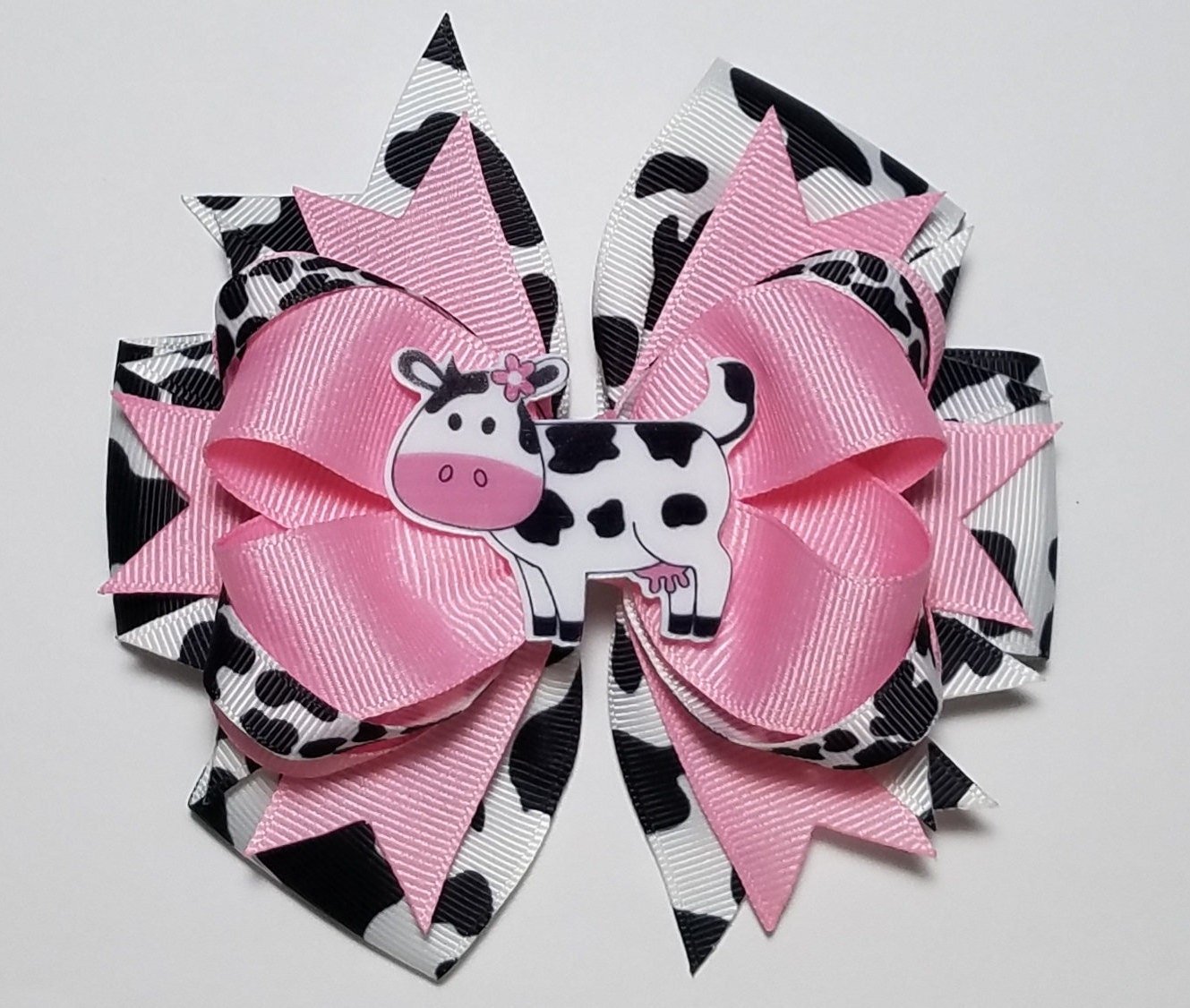 5" Cow Print 