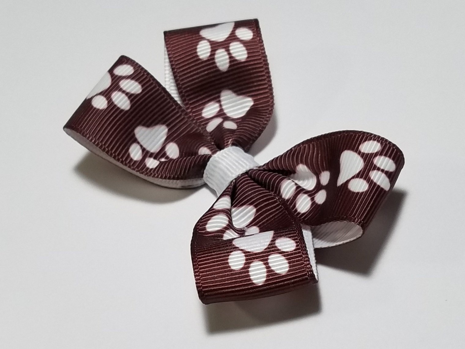 3" Maroon Paw Print 
