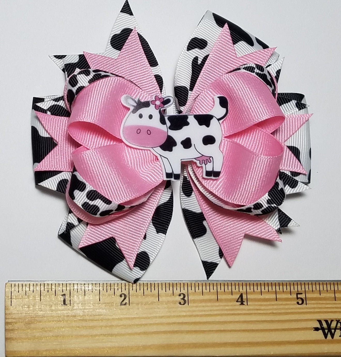 5" Cow Print 