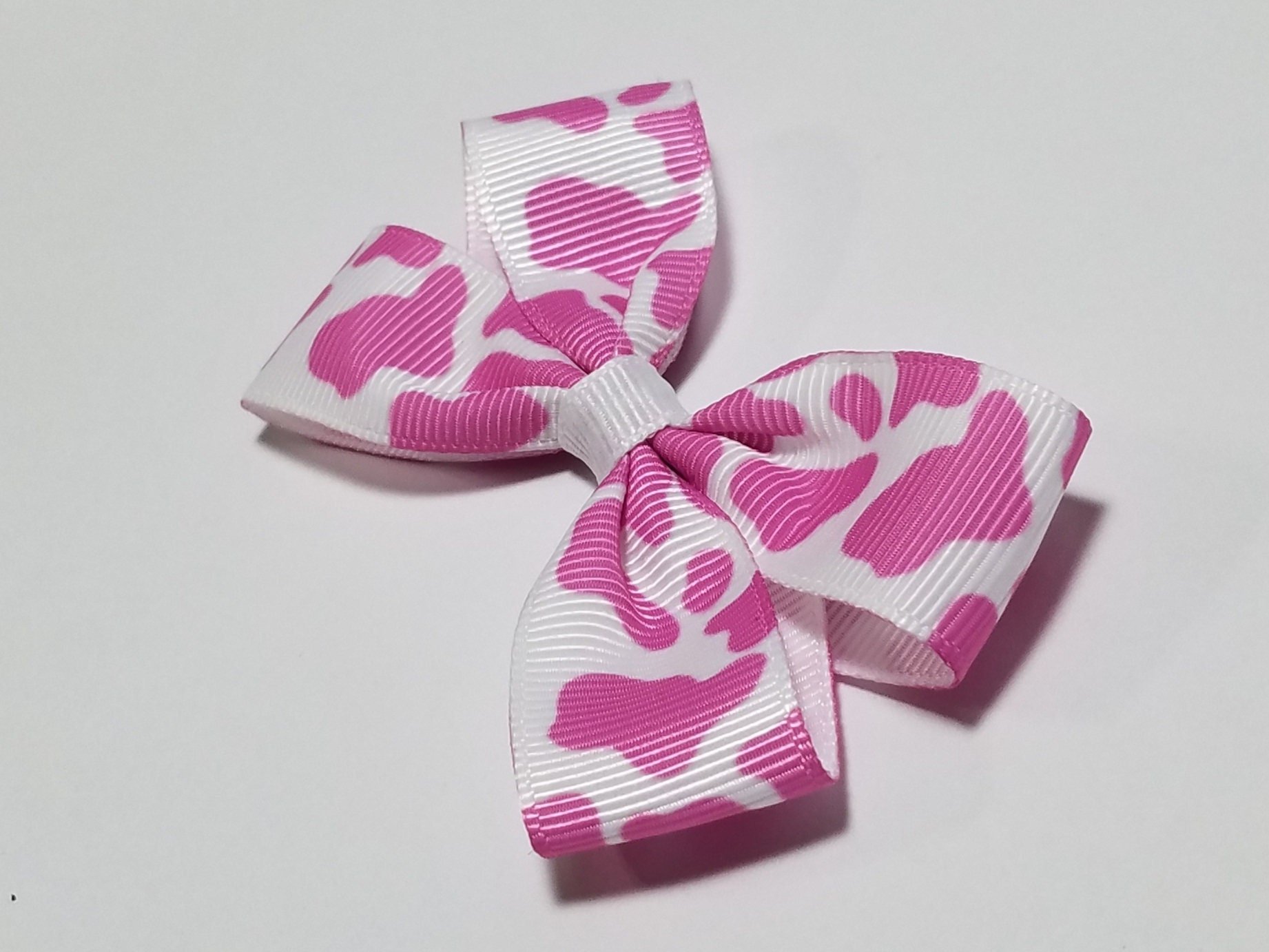 3" Pink Cow Print