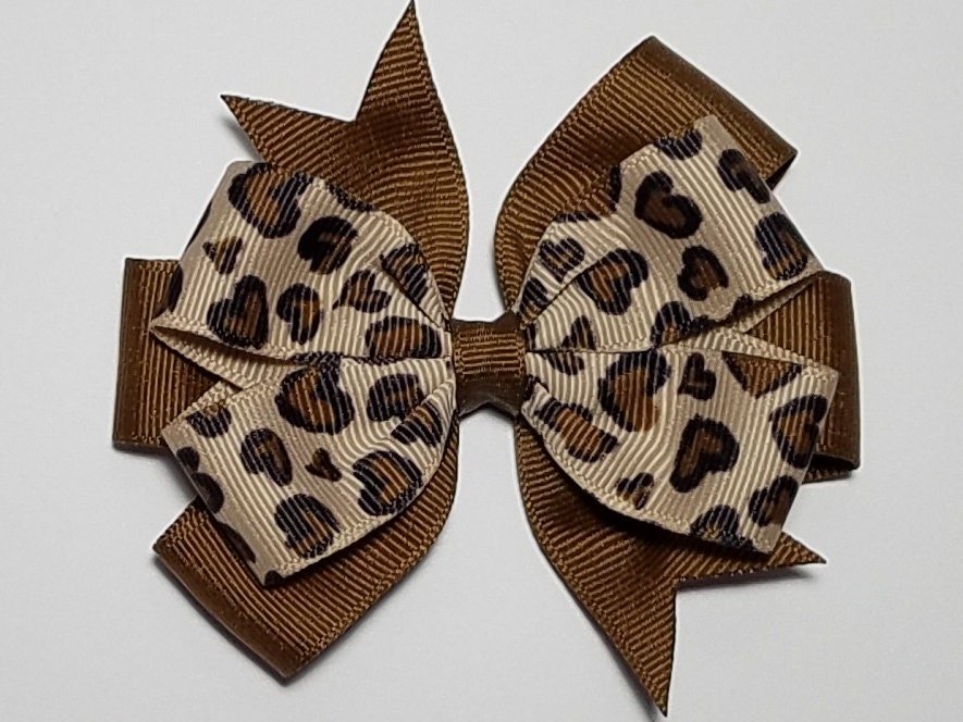 3.5" Leopard Heart