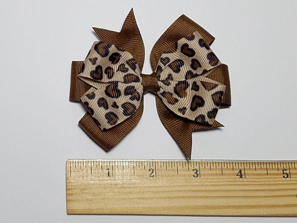 3.5" Leopard Heart