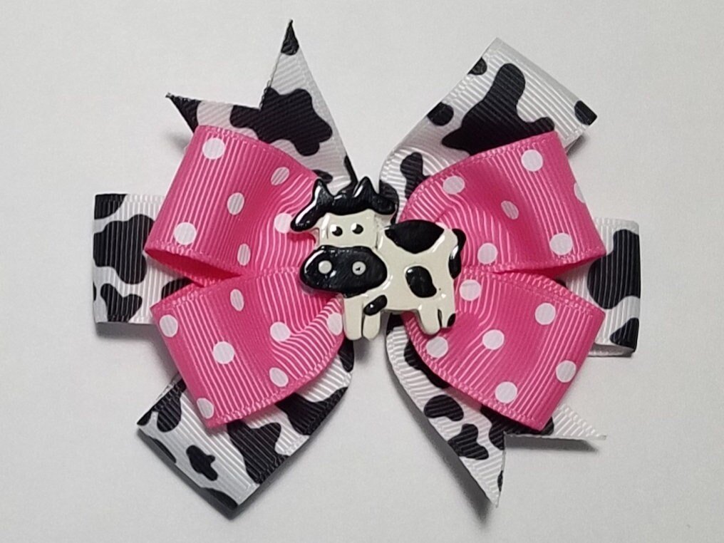3.5" Cow Print 