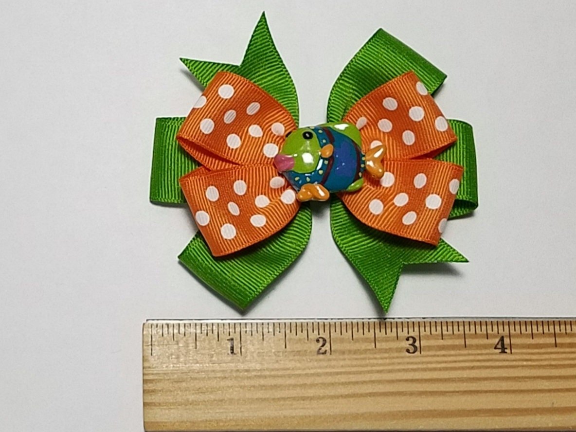 3.5" Fish Polka Dot 