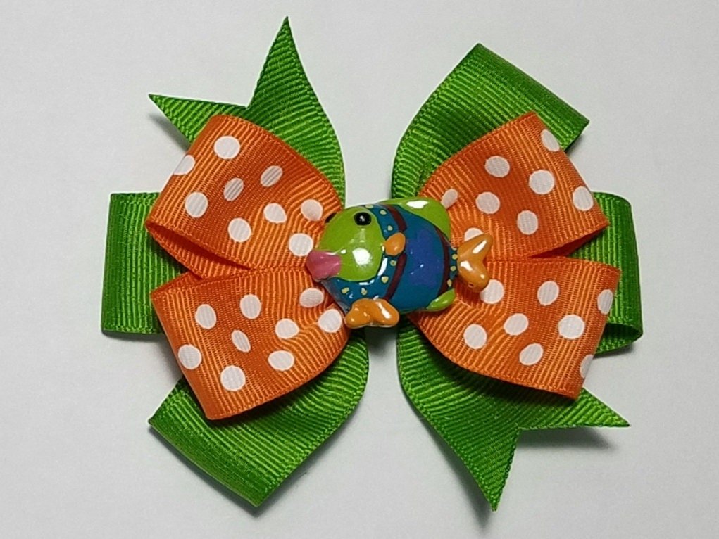 3.5" Fish Polka Dot 