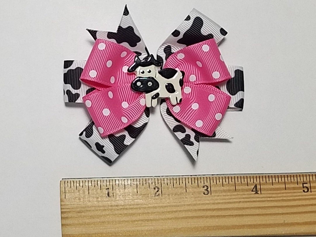 3.5" Cow Print 