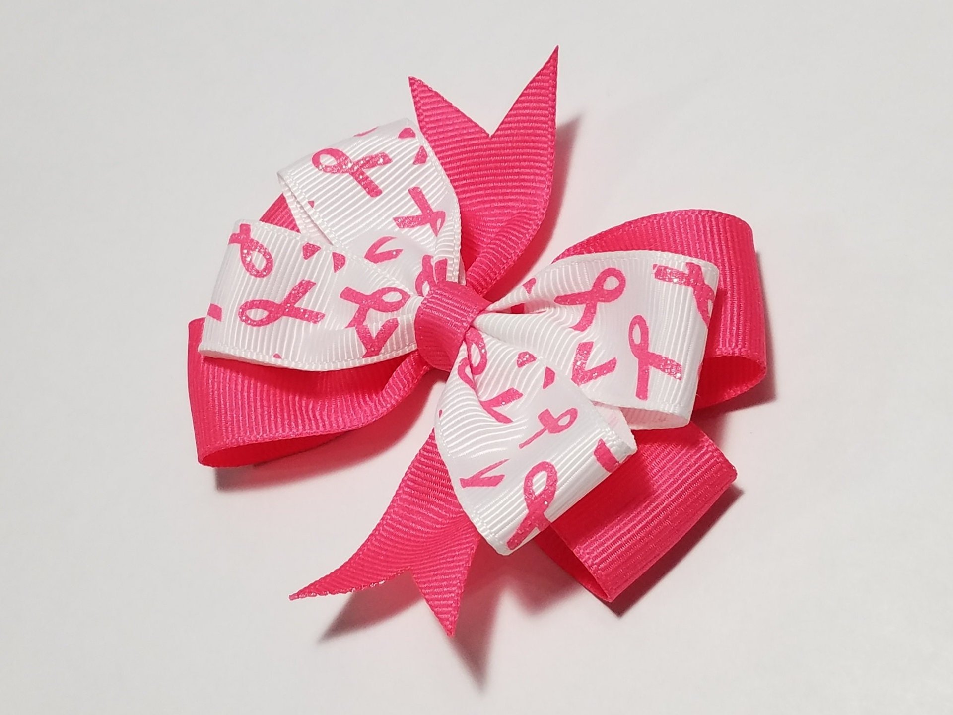3.5" Pink Glitter Awareness