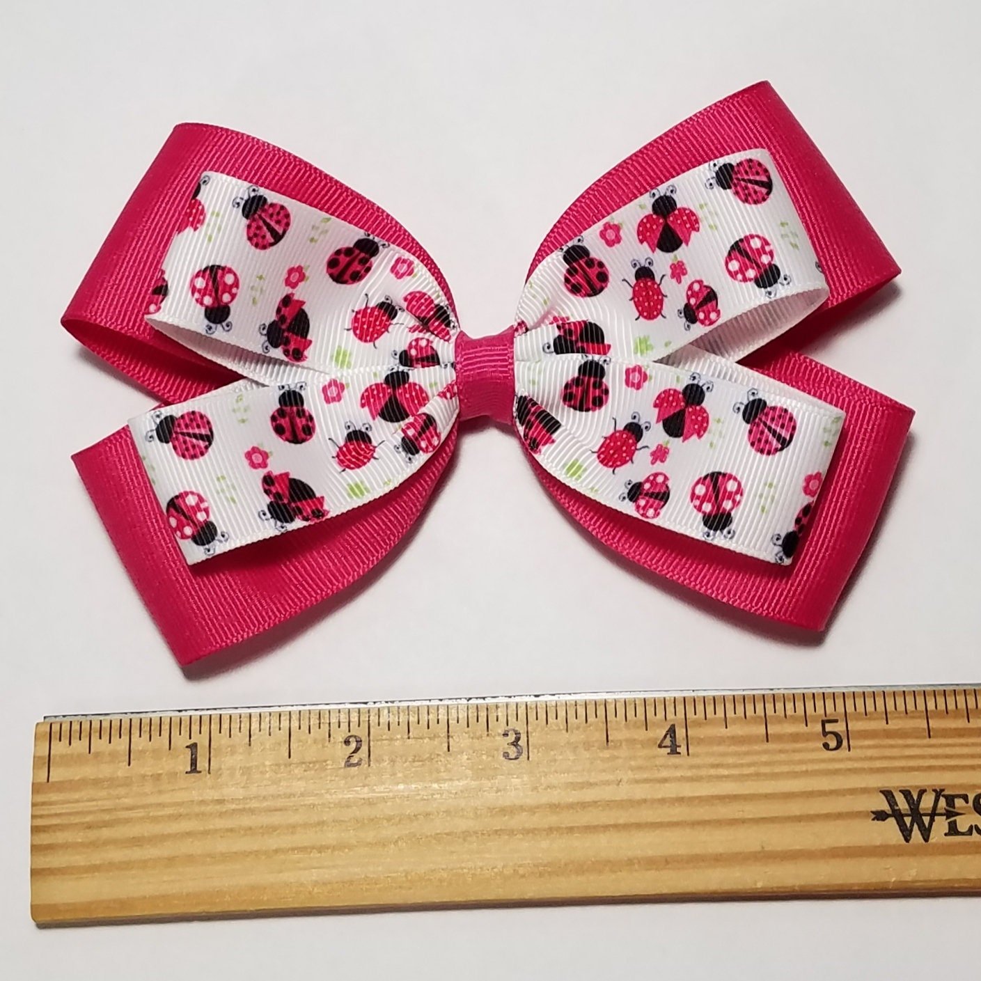 5" Pink Ladybug 