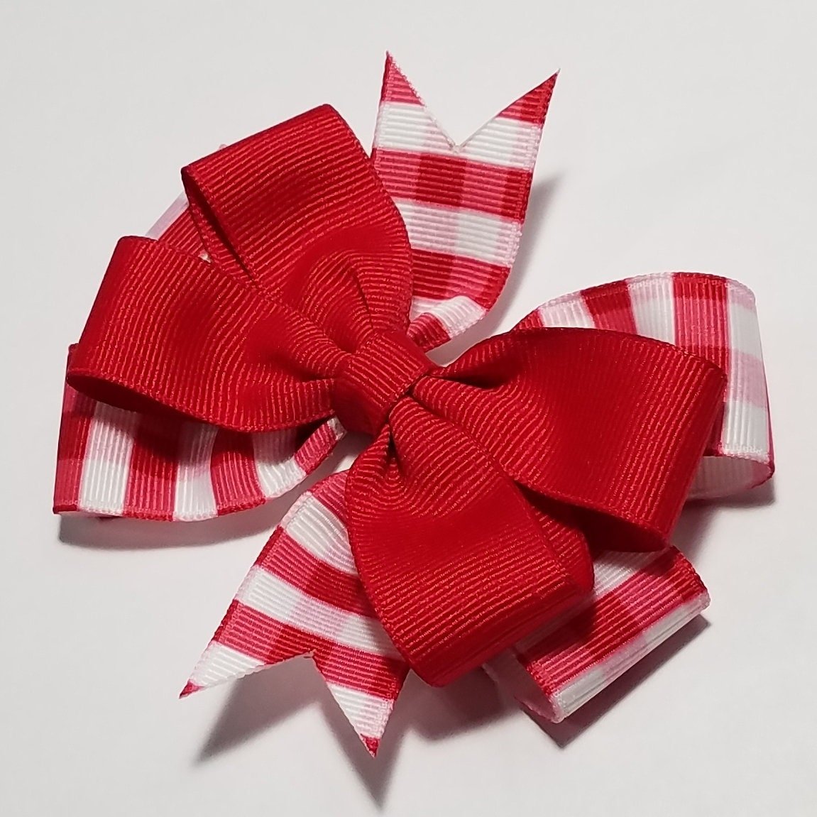 3.5" Red Gingham 