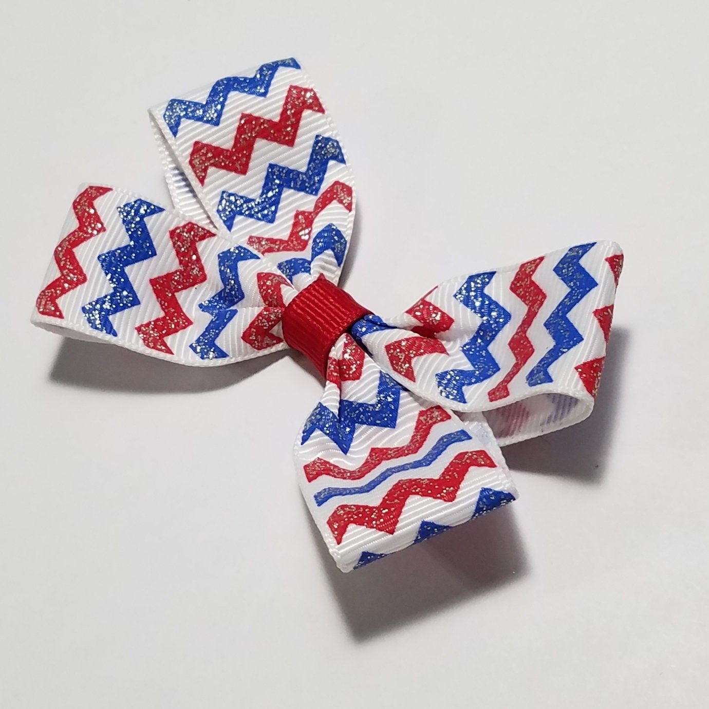 3" 4th July Glitter