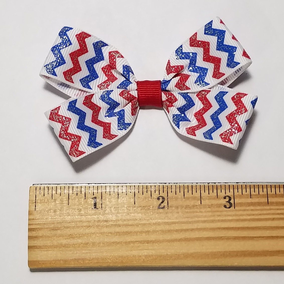 3" 4th July Glitter