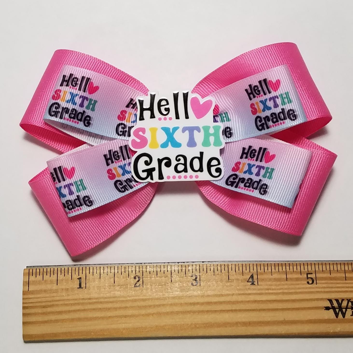 5" Hello 6th Grade 