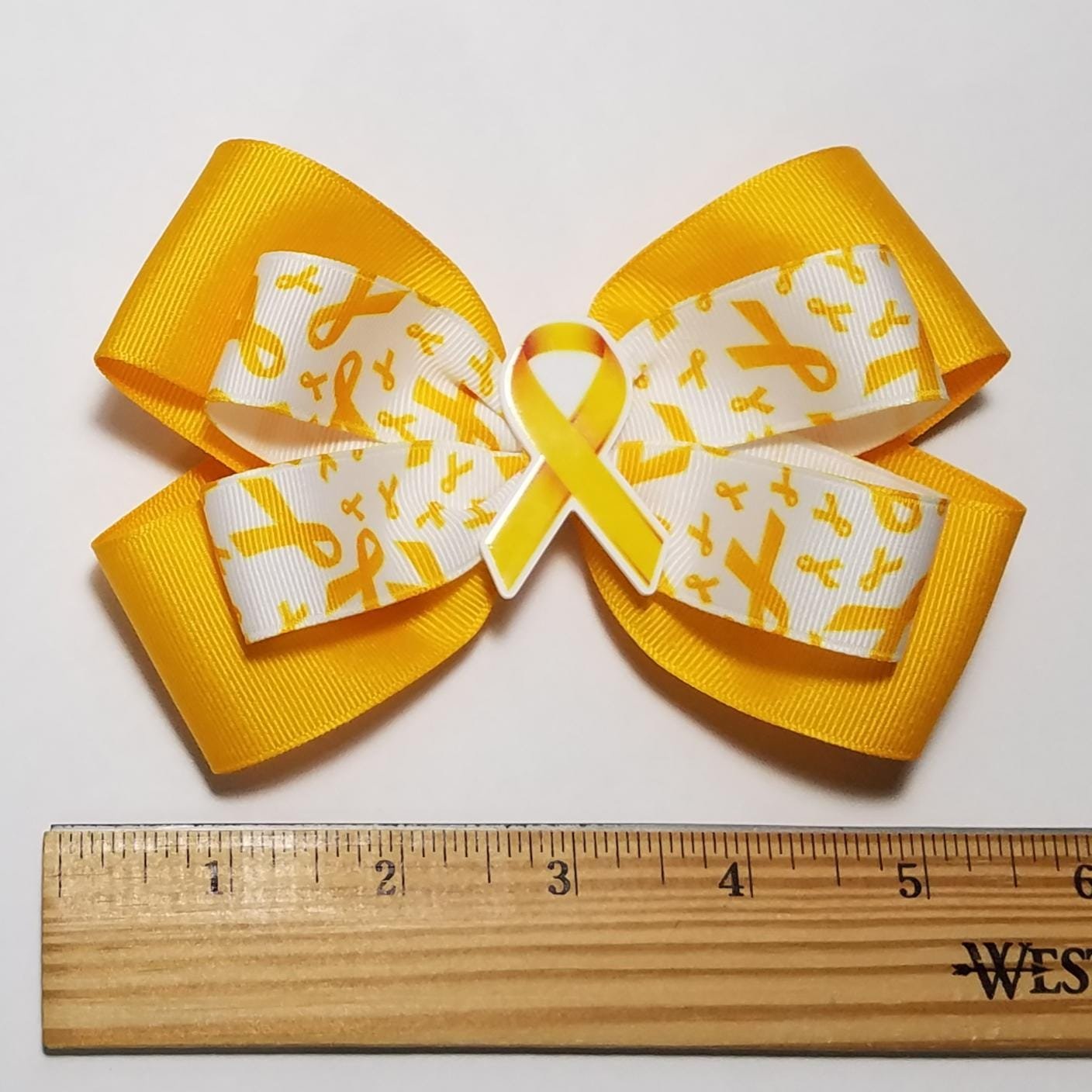 5" Yellow Gold Awareness 
