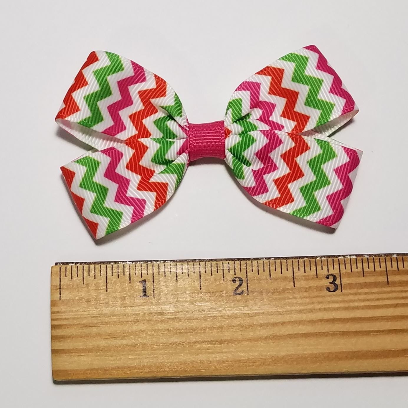 3" Christmas Chevron 