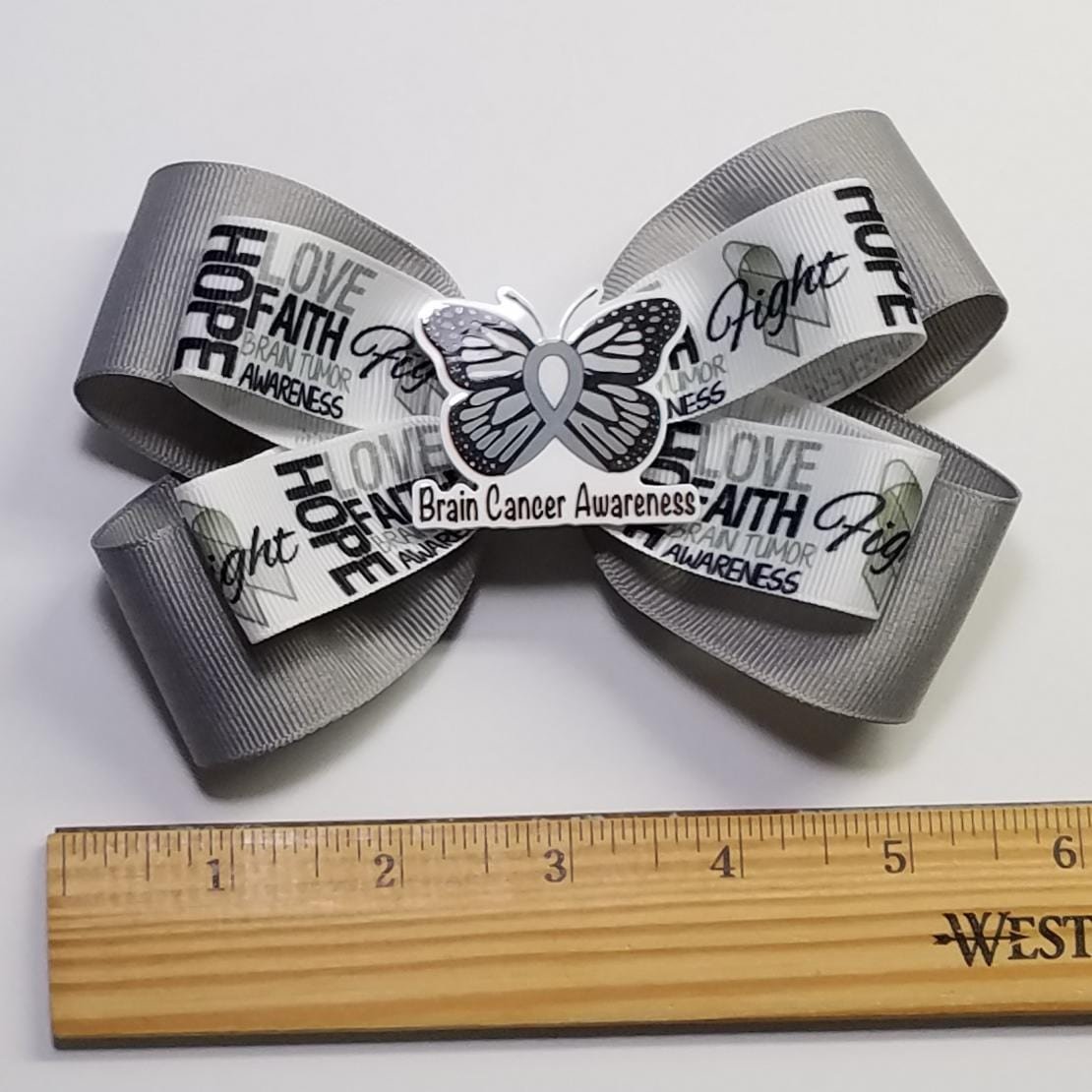 5" Brain Tumor Awareness 