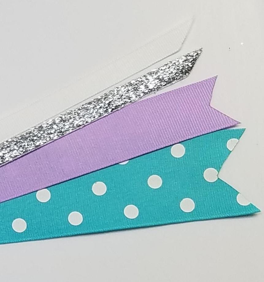 Turquoise Light Orchid Polka Dot 