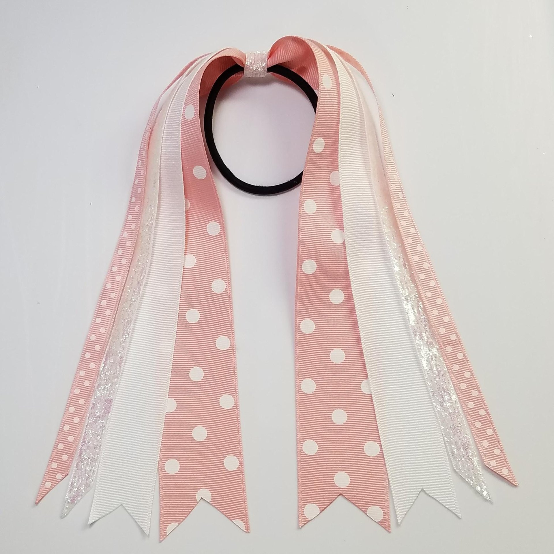 Pink White (Ballet Pink) Polka Dot 