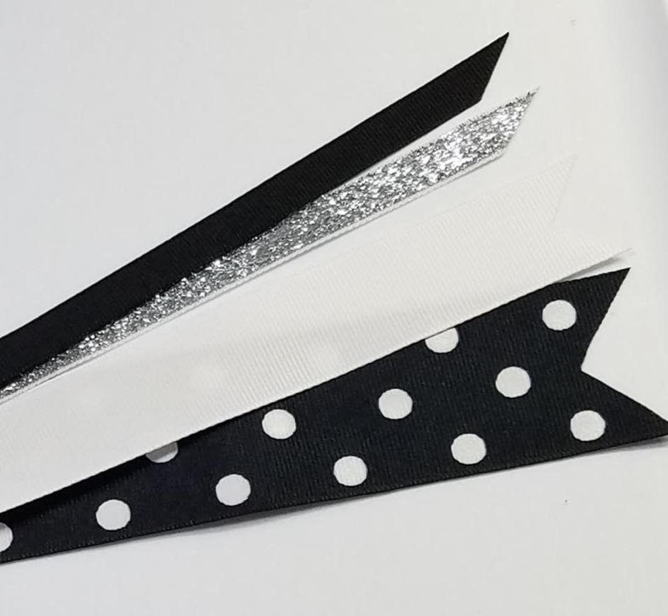 Black White Polka Dot 