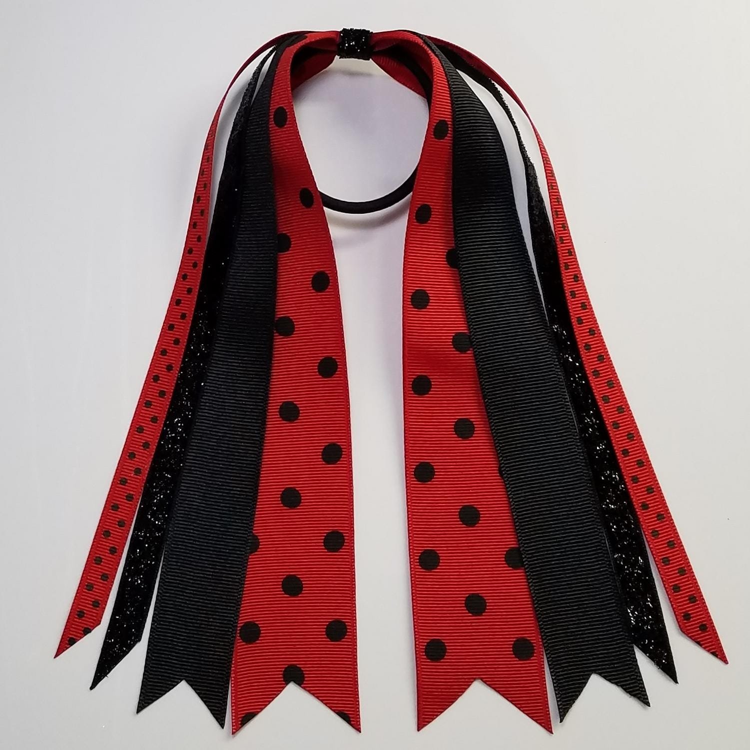 Black Red Polka Dot "Ladybug" 