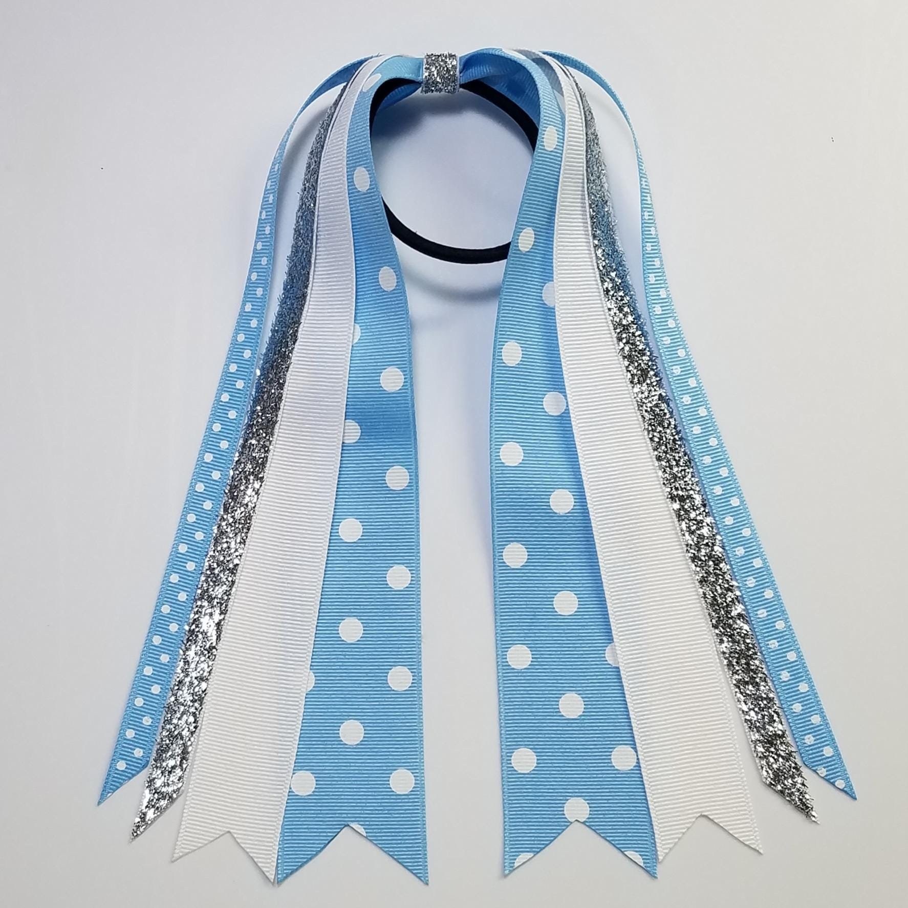 Blue White Polka Dot 