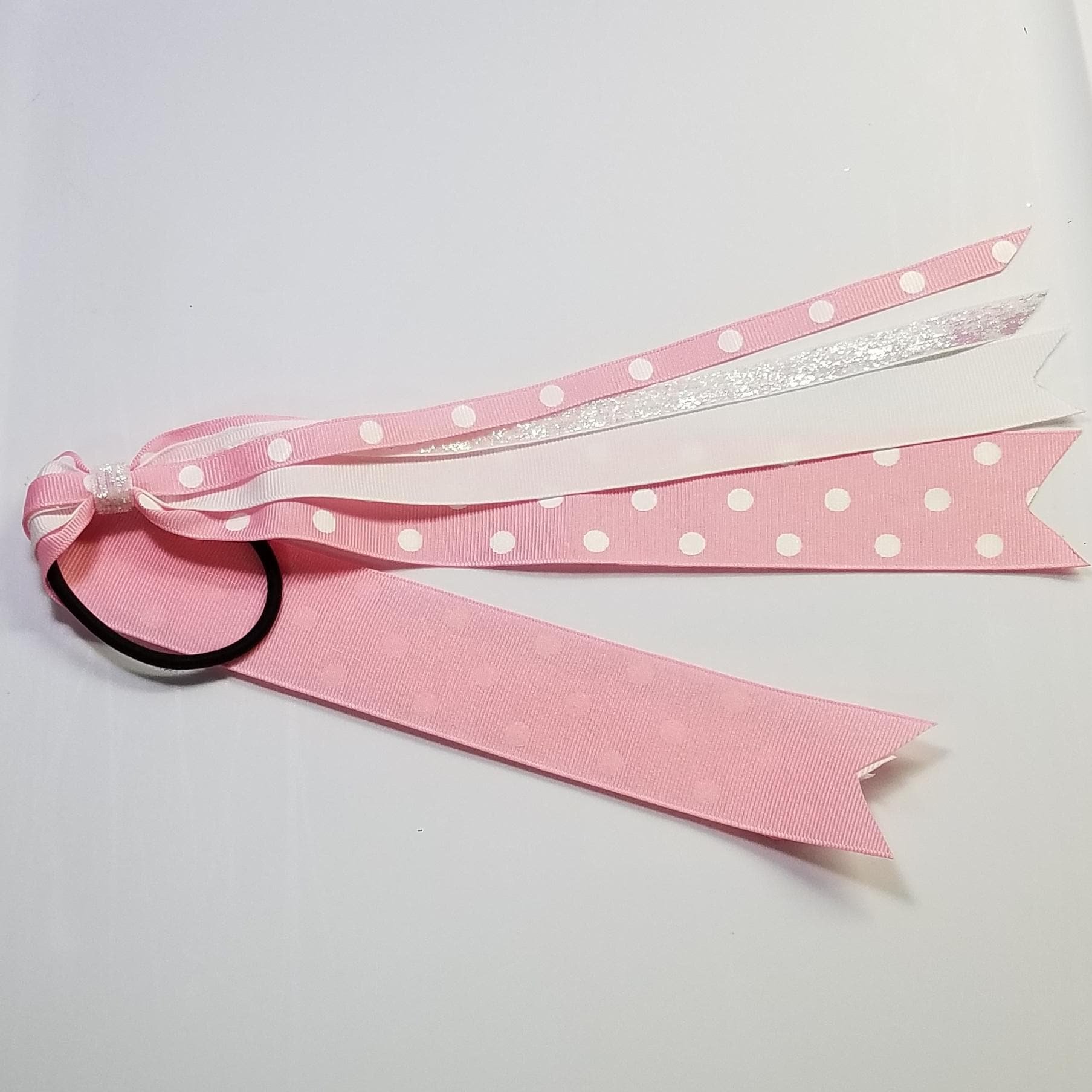 Pink White Polka Dot 